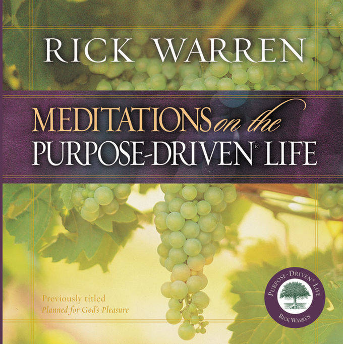 Planned for God's pleasure Rick Warren (+CD)