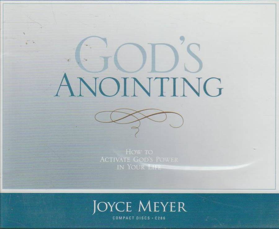 God's Anointing - Joyce Meyer (Audiobook - CD)