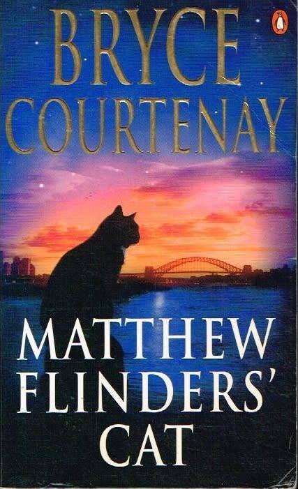 Matthew Flinders' cat Bryce Courtenay