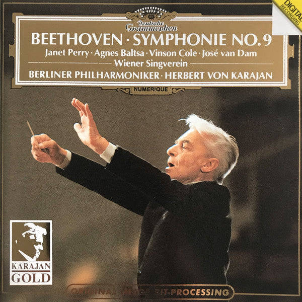 Beethoven, Janet Perry, Agnes Baltsa, Vinson Cole, Jose van Dam, Wiener Singverein, Berliner Phil...