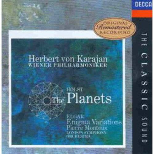 Holst, Elgar, Herbert von Karajan, Wiener Philharmoniker, Pierre Monteux, London Symphony Orchest...
