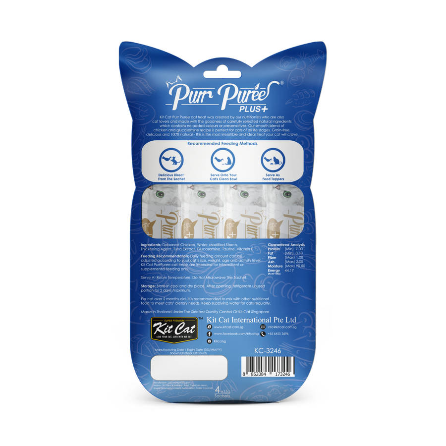 Purr Puree Plus+ (4 x 15g)
