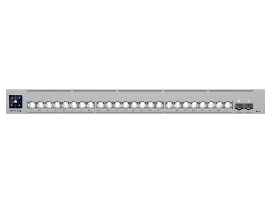 Ubiquiti UniFi Pro XG Switch 16 x 10Gbps 8 x 2.5Gbps PoE+++ 2SFP28 720W