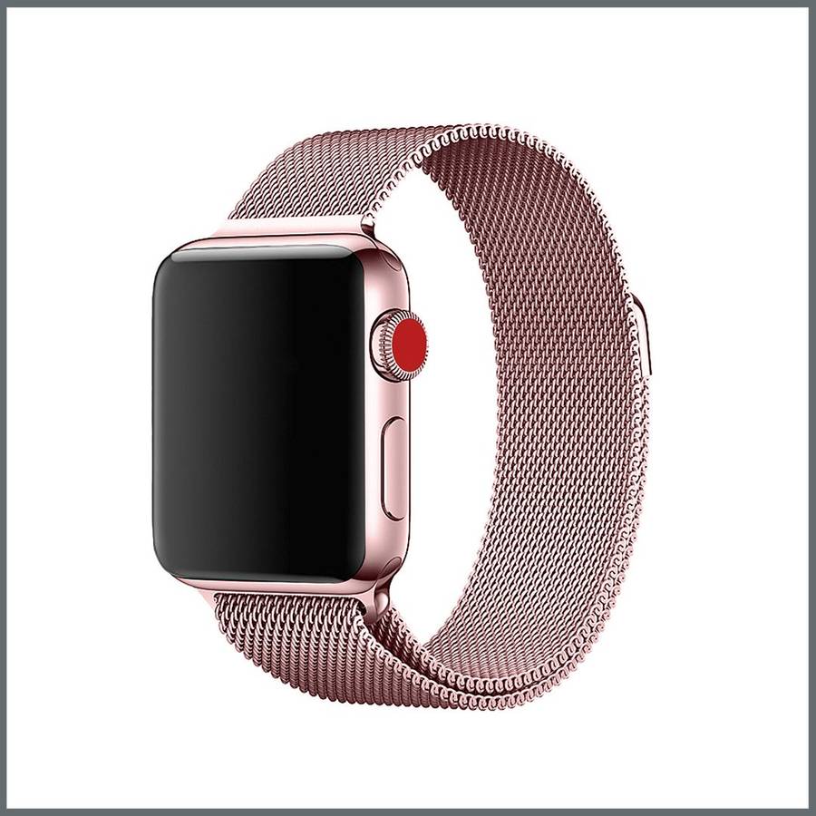 Mesh Loop Apple Watch Strap - Rose Gold - 38/40/41