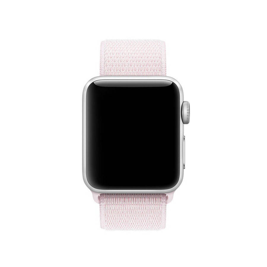 Nylon Loop Apple Watch Strap - Pearl Pink - 38/40/41