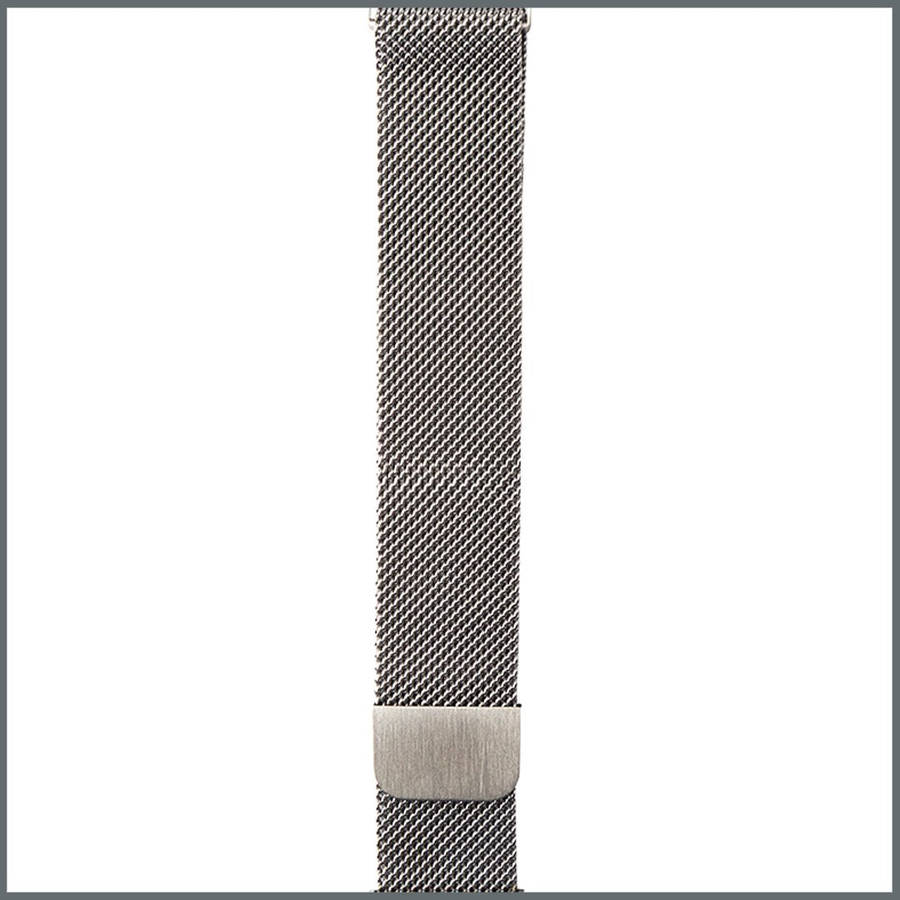 Quick Release Strap - Mesh Loop - Silver - 20mm