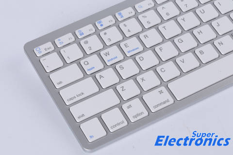 Bluetooth Keyboard Ultra Slim for iOS Android Windows Mac OS PC Tablet Smartphone