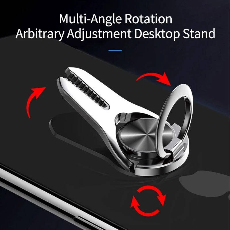 360 Degree Mobile Phone Holder Car Air Vent Grip Mount Stand