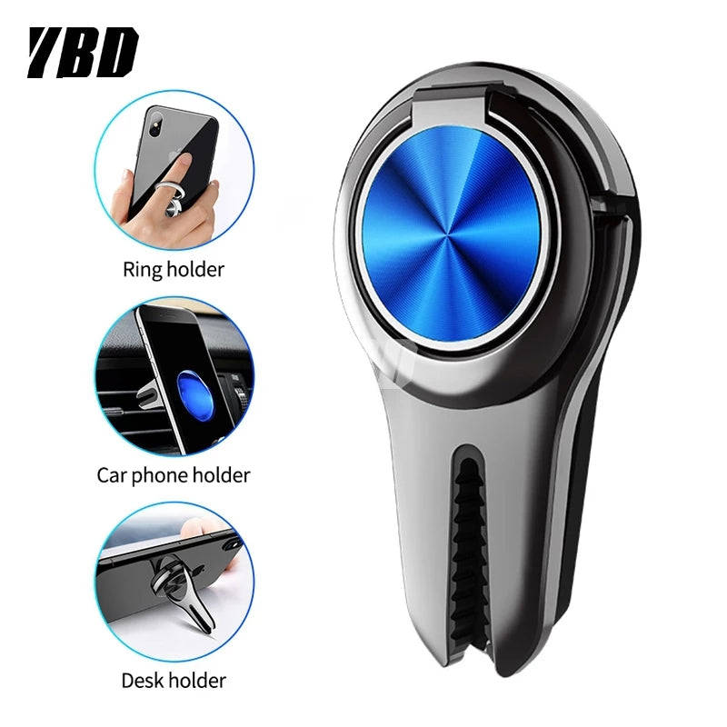 360 Degree Mobile Phone Holder Car Air Vent Grip Mount Stand