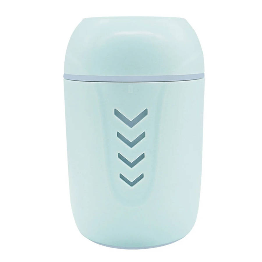 200ml 3 in 1 Fresh Air Mist Humidifier USB Powered LED Night Light Mini Desk Fan