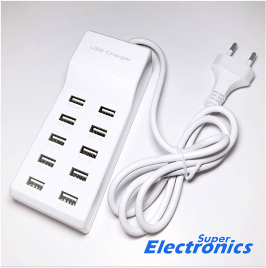 Desktop 10 Port USB Charging Hub
