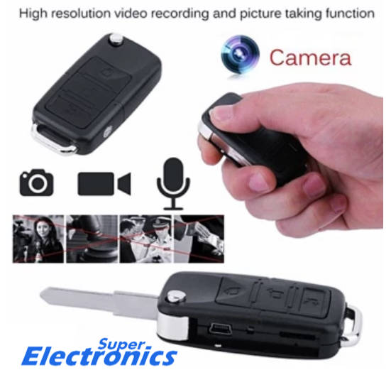 Spy Camera Car Remote Camera & Video Recorder with Motion Detection