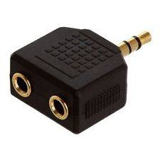 3.5MM to 3.5mm RCA Audio Splitter Aux Splitter Converter Cable Adapter Jack for Headphone
