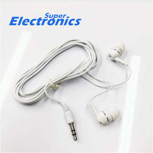 MP3 Earphones - white