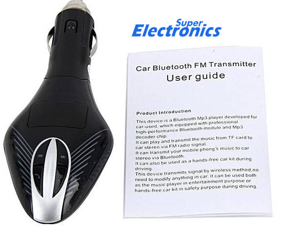 Car V7 Bluetooth FM Modulator