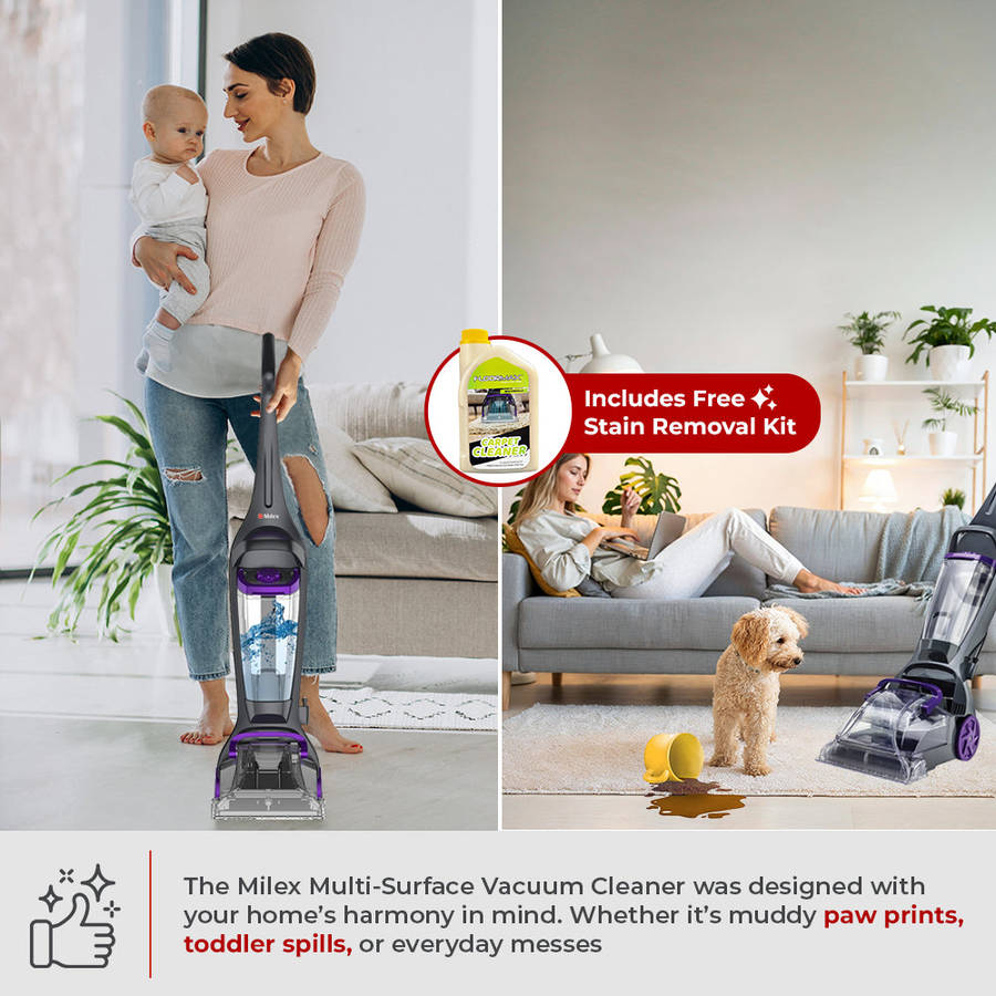 Milex Pro-Pet Shampooer Carpet Cleaner  800W Carpet & Upholstery Cleaner