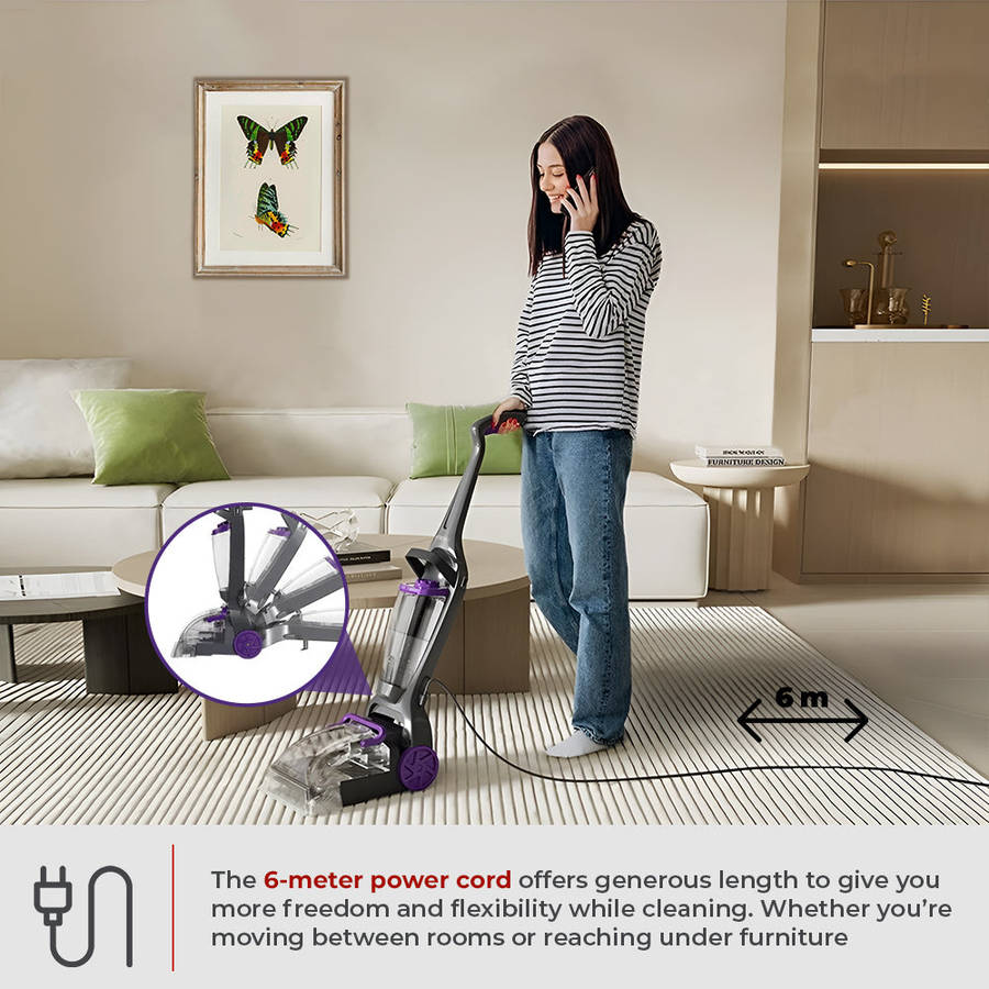 Milex Pro-Pet Shampooer Carpet Cleaner  800W Carpet & Upholstery Cleaner