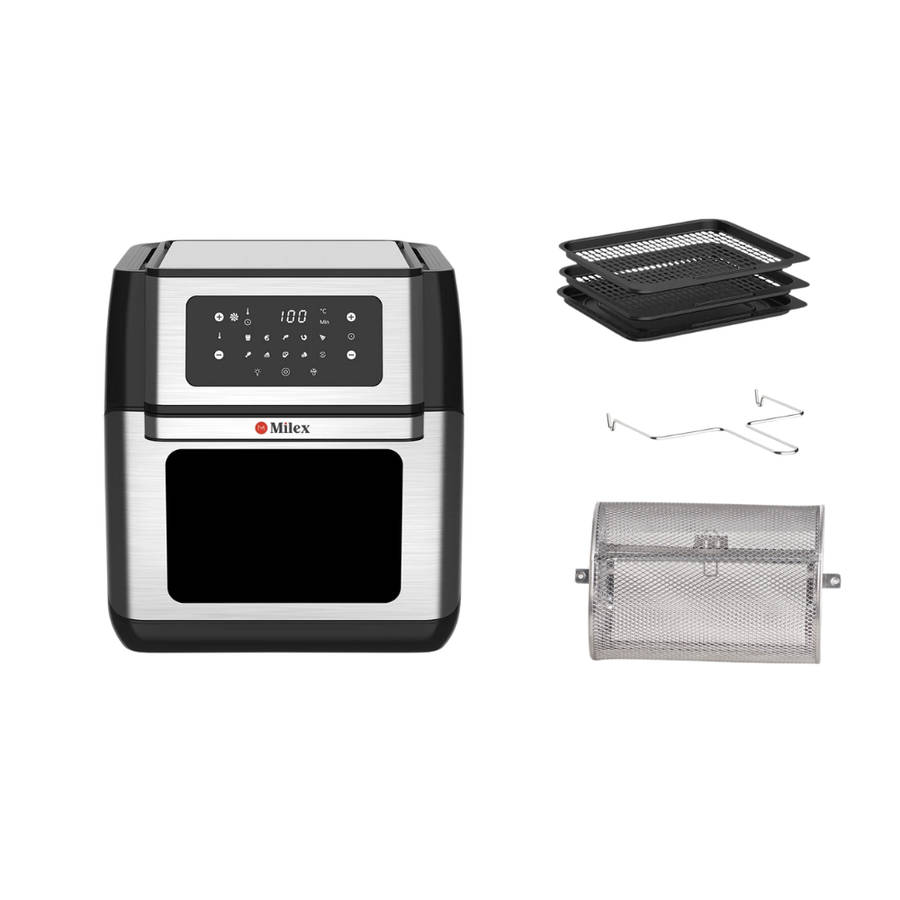 Milex 12L Air Fryer Oven With Rotisserie