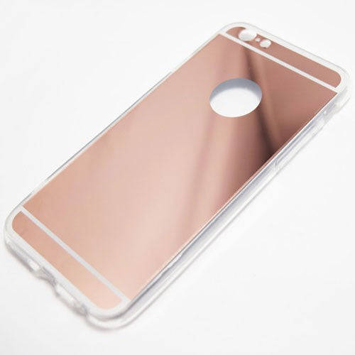 Mirror iPhone 6 and iPhone 6 Plus TPU Soft Case - Rose Gold Mirror / iPhone 6
