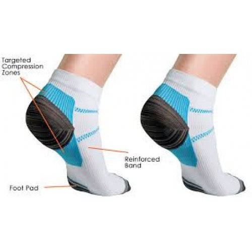 Remedy Plantar Fasciitis Compression Socks - L/XL