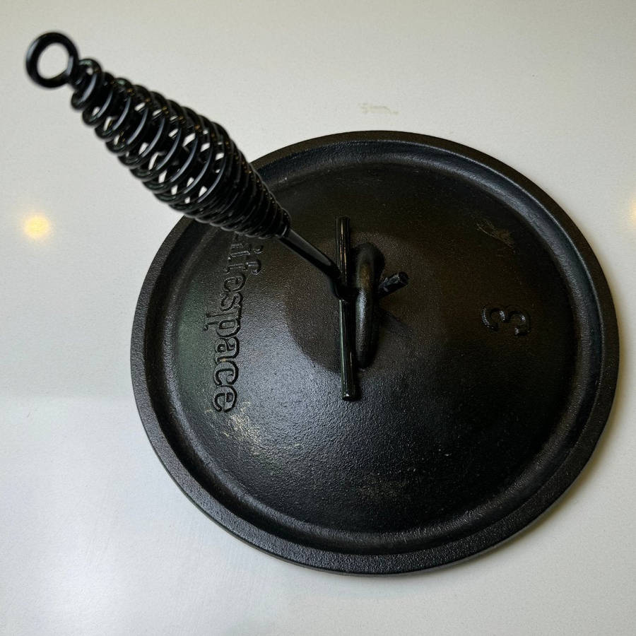 Lifespace Dutch Oven / Potjie Pot Lid Lifter 43cm