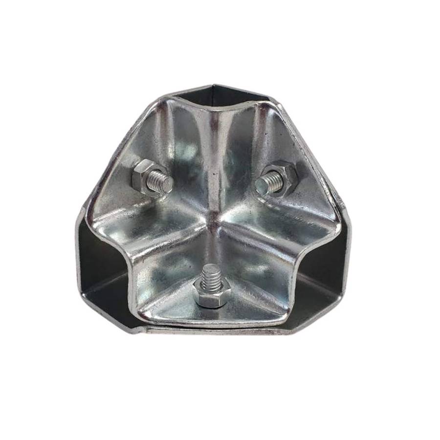 Insta-Connect No Weld DIY Connectors - Corner Joint 3 Way - 4 pack