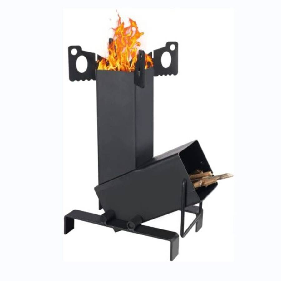 Lifespace Portable Camping Rocket Stove with FREE Storage Bag