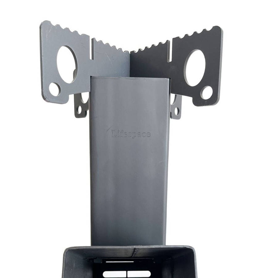 Lifespace Portable Camping Rocket Stove with FREE Storage Bag