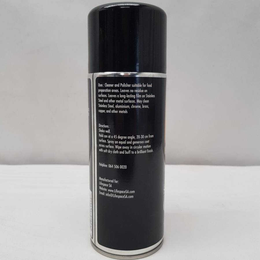 Lifespace Stainless Steel Cleaner - 400ml