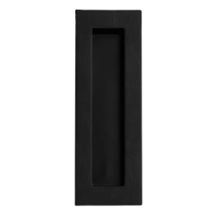 96mm CTC MATT BLACK FLUSH HANDLE (Hidden Screws)