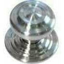 solid brass central knob with ripple
