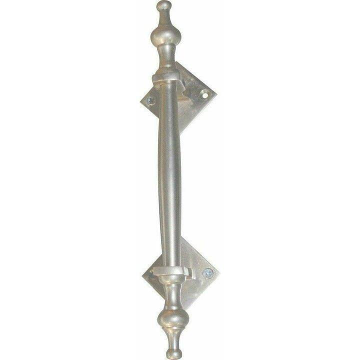 Solid brass Victorian pull handle - 220mm