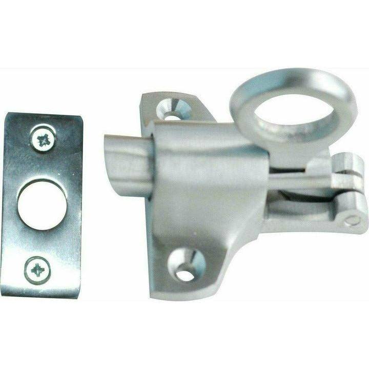 Spring catch and striker