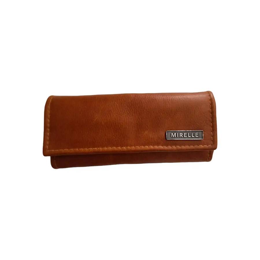 Genuine Leather Classic Ladies Purse - White | MIRELLE