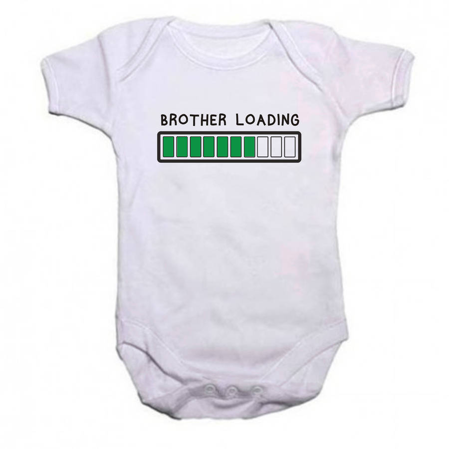 Brother/Cousin/Sister Loading baby grow