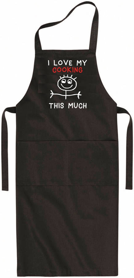 I love my cooking this much Apron