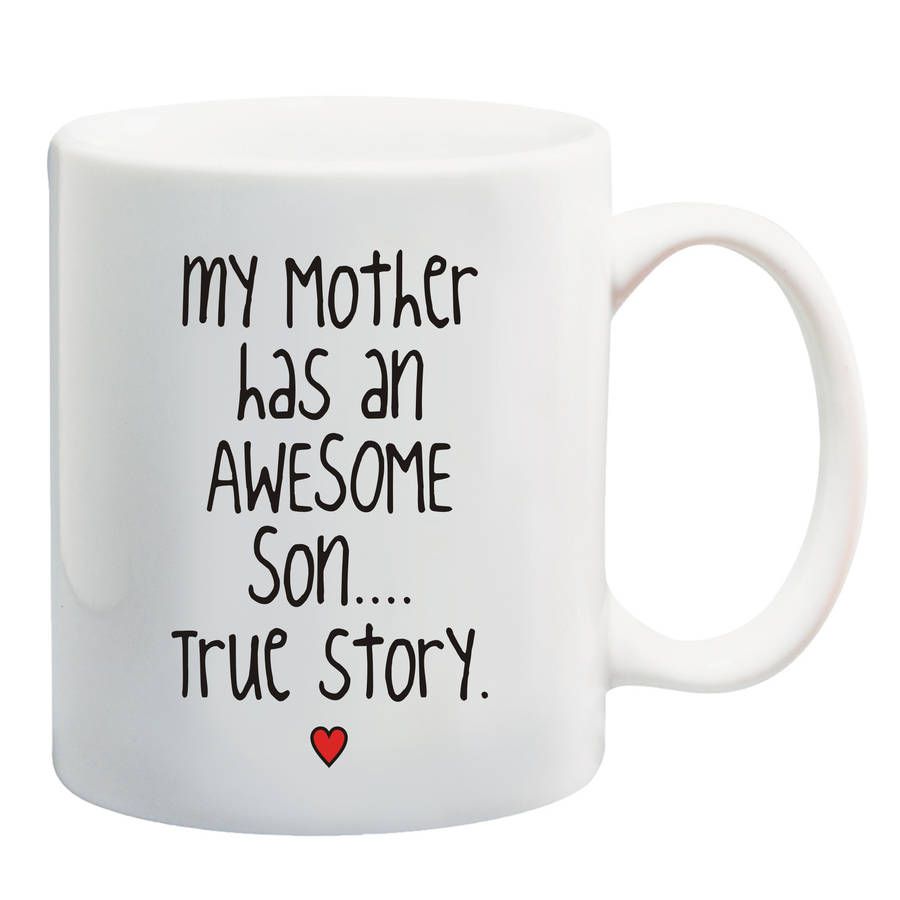 My Mother has an awesome Daughter / Son Mug