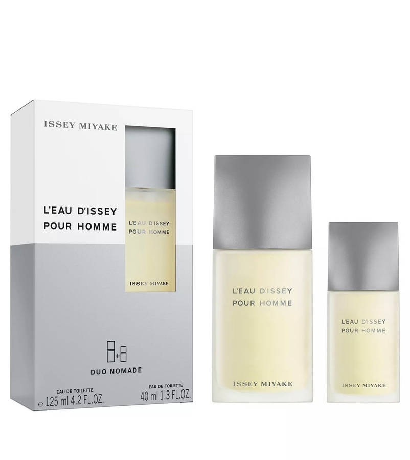 Issey Miyake L'Eau D'Issey Pour Homme 125ml Eau De Toilette with 40ml EDT (Gift Set)