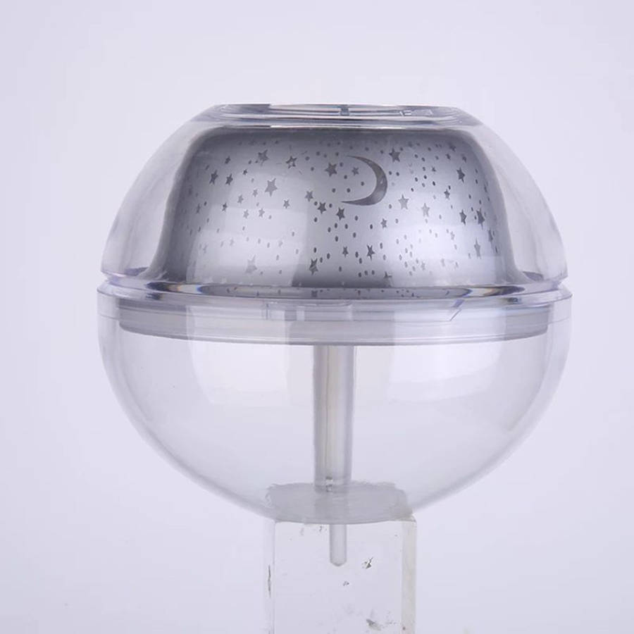 Ultrasonic Essential Oil Humidifier - Silver