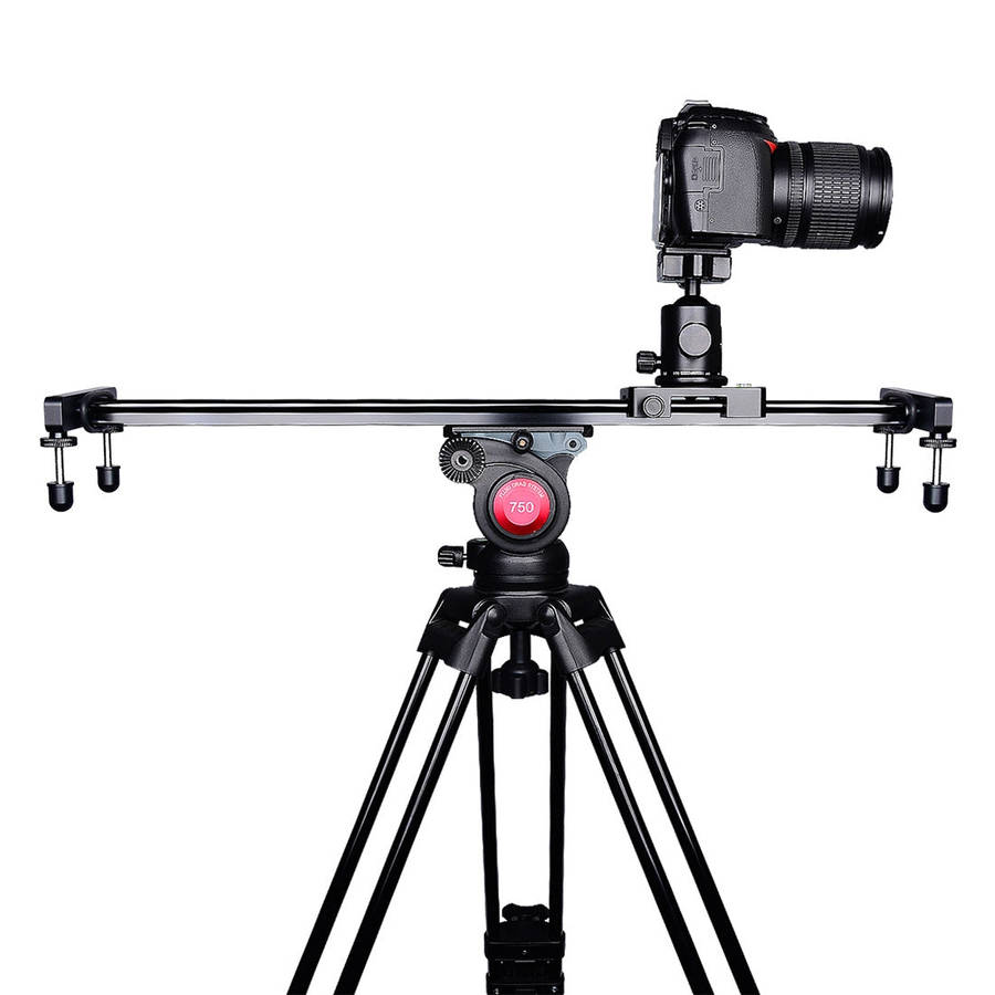 YLG0109F-L60 DSLR Camera Video Compact Slider, Length: 60cm(Black)