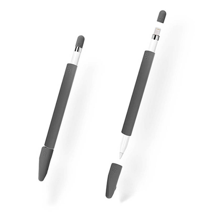 For Apple Pencil Creative 4 in 1 Anti-lost (Pencil Cap + Pencil Point + 2*Penholder Cover) TouchPen