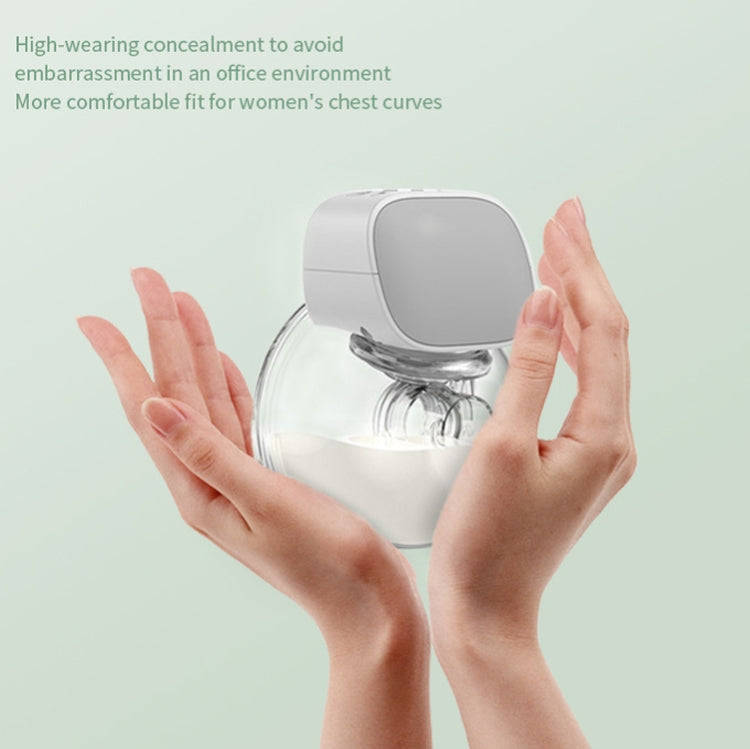 Wearable Automatic Breast Pump Massage Hands-free Invisible Wireless Large Suction Breast Pump S9
