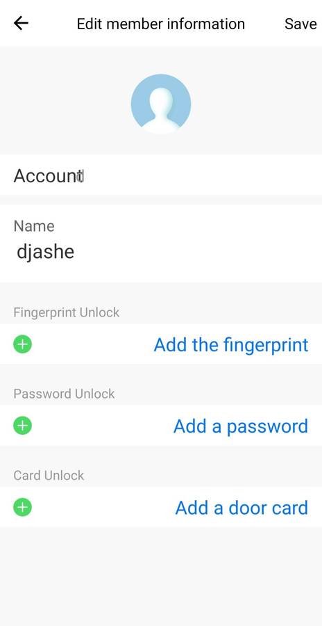 Smart Life Tuya WIFI Access Control Fingerprint Keypad Card Door Lock T1 (Silver)