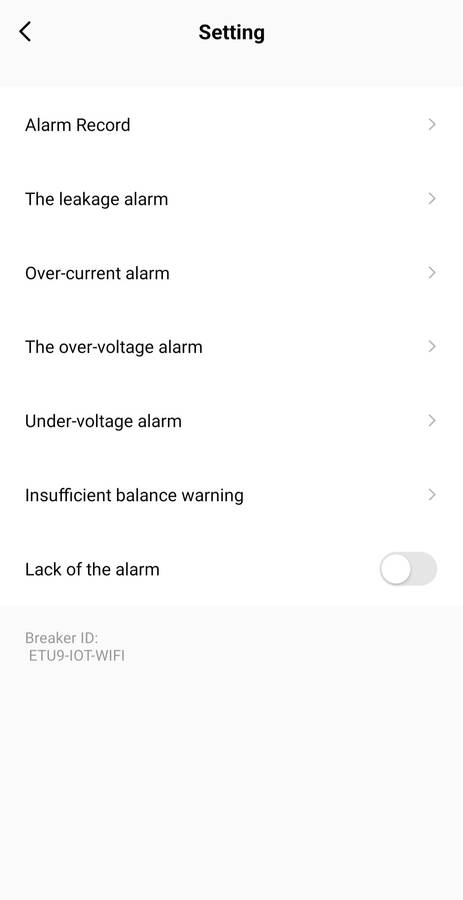 Smart Life Tuya WIFI 63A 240V Switch with Power Consumption Energy Monitoring Prepaid Meter