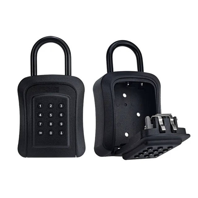 Smart Life Tuya Bluetooth Access Control Keypad Key Box (Black)