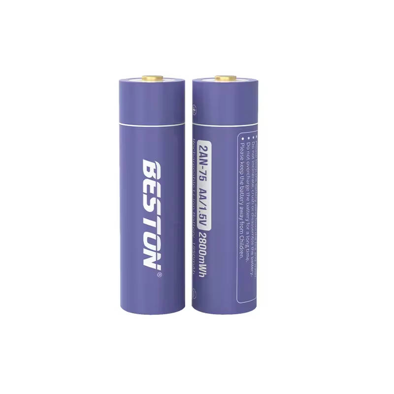 BESTON AA Rechargeable Lithium Battery | 14430 | 1.5V | 1850mAh | 4 Pack