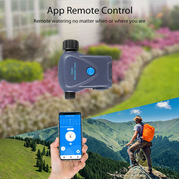 Smart Life Tuya WIFI Irrigation Valve Sprinkler Timer Controller Switch | Battery Operated