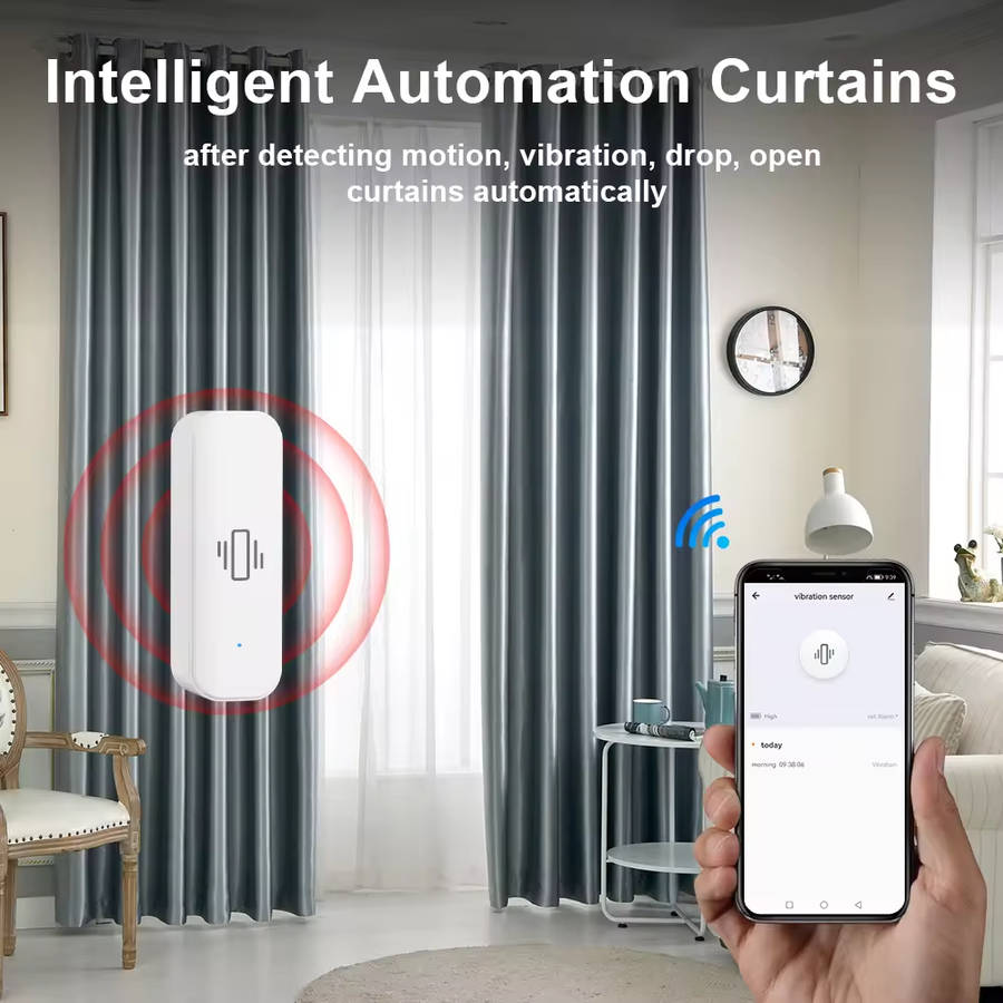 Smart Life Tuya Zigbee Vibration Sensor Detector | 3V