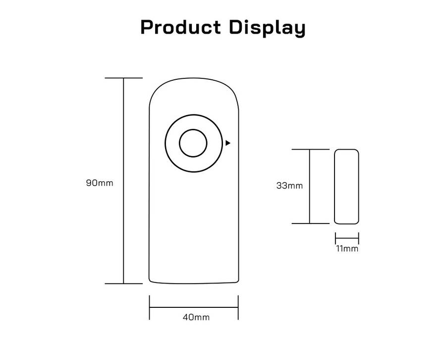 Smart Life Tuya WIFI Wireless Door / Window Detector w/ PIR Motion Sensor | 4.5V