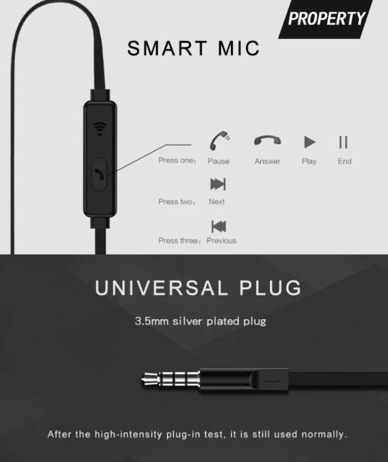 Simvict Professional Earphone Super Bass